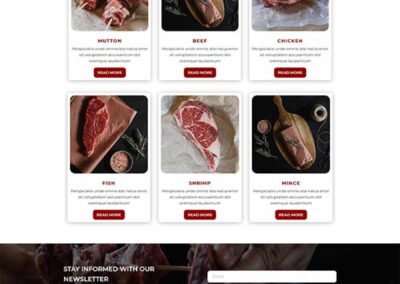 Divi Butcher Layout
