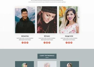 Divi Clinic Layout