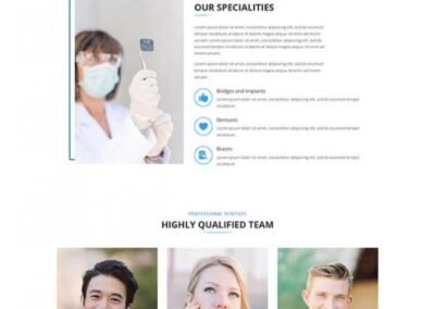 Divi Dental Layout
