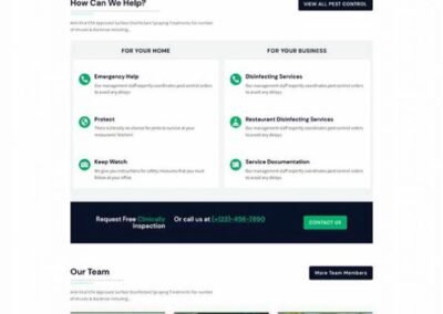 Divi Disinfection & Cleaning Services Layout