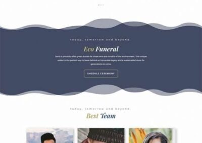 Divi Funeral Services Layout