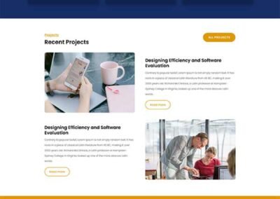 Divi IT Service Layout
