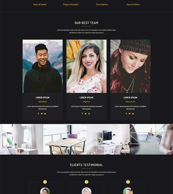 Divi Interior Design Layout