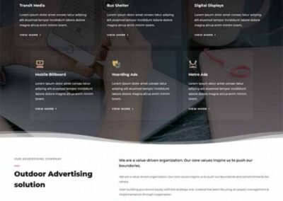 Divi Marketing Agency Layout