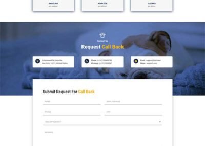 Divi Pets Layout