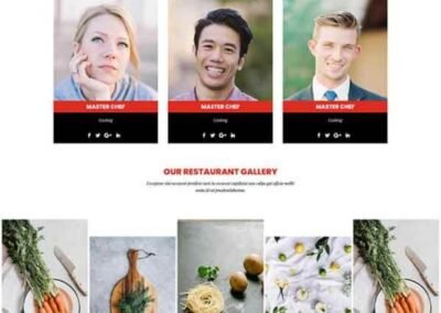 Divi Restaurant Layout