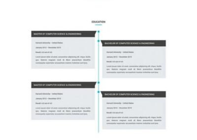 Divi Resume Layout