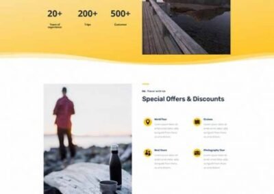 Divi Travel & Tourism Layout